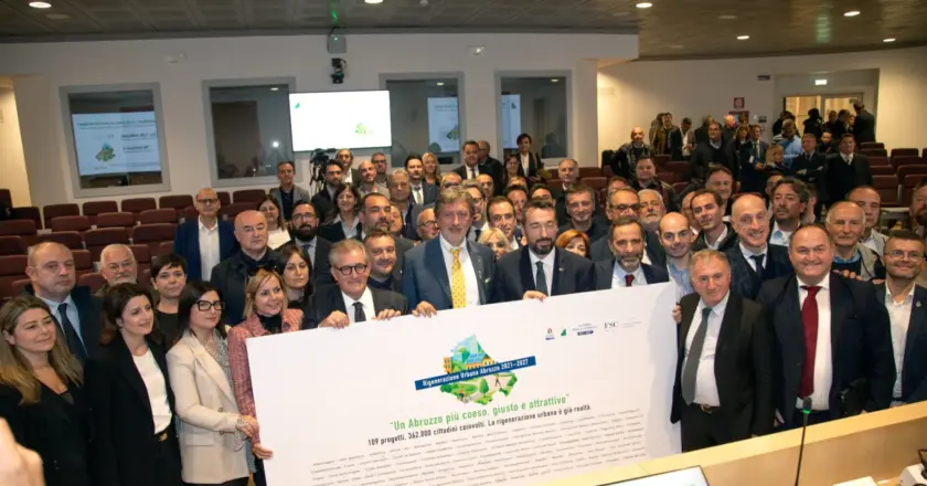 Rigenerazione Urbana Abruzzo 2021–2027: 109 progetti per oltre 105 milioni di euro