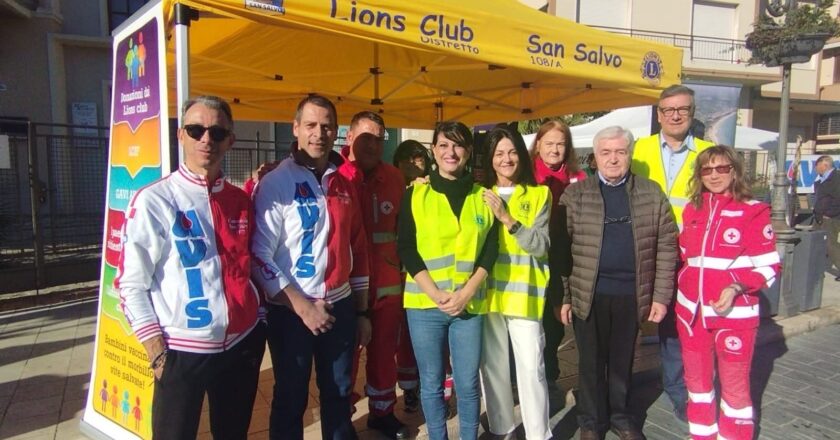 Il Lions Club San Salvo promuove la prevenzione con uno screening glicemico gratuito in occasione di “Donne in corsa”