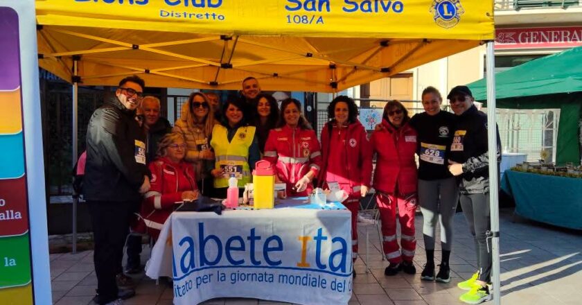Oltre 200 screening glicemici del Lions Club San Salvo per la giornata mondiale del diabete