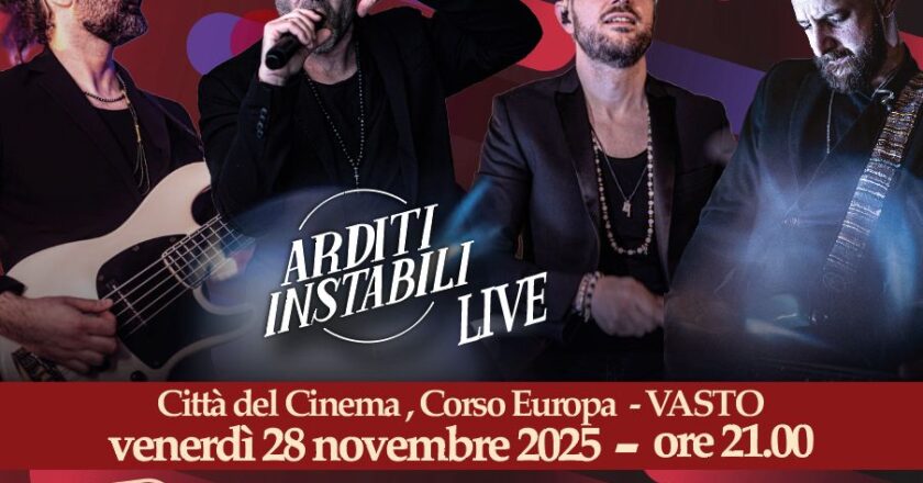 Vasto, il 28 novembre il concerto di beneficenza intitolato “Il Ritmo Del Cuore. Quando la musica si fa dono”