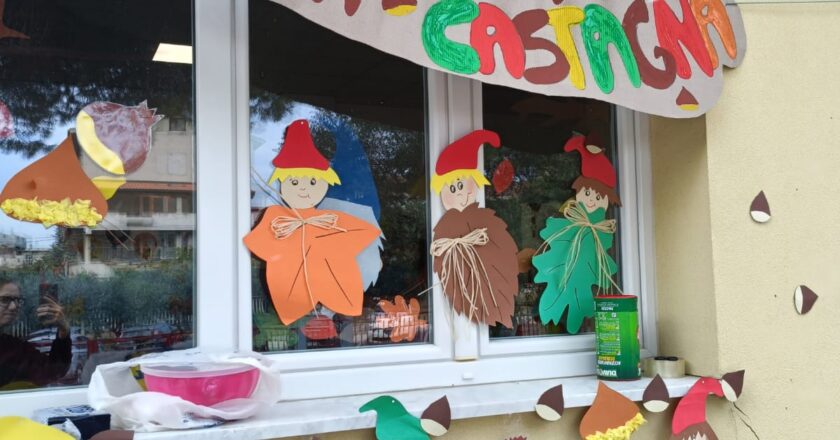 Alla scuola dell’infanzia di Ripalta e di Sant’ Antonio la “Festa della castagna”