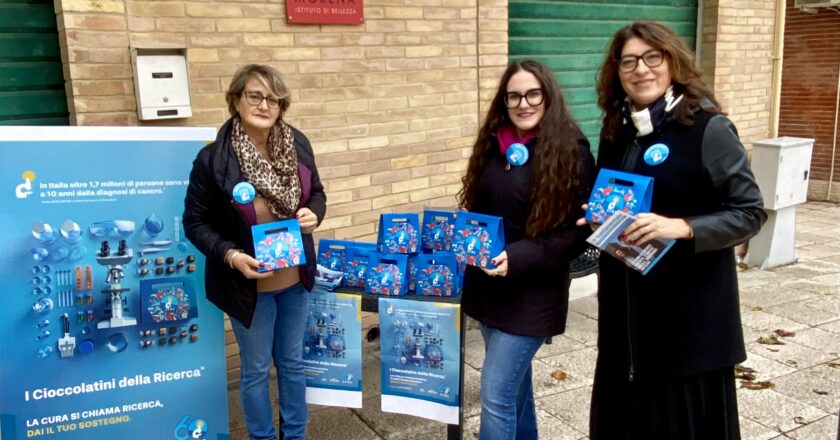 A Cupello raccolti 730 euro con i “Cioccolatini della Ricerca AIRC”