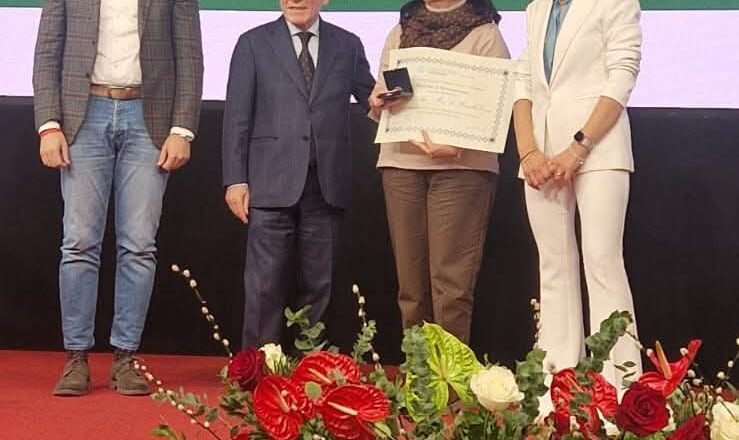 Premio Fedeltà al Lavoro e Progresso Economico alla Bottega d’arte Mirò di Mariella Verna