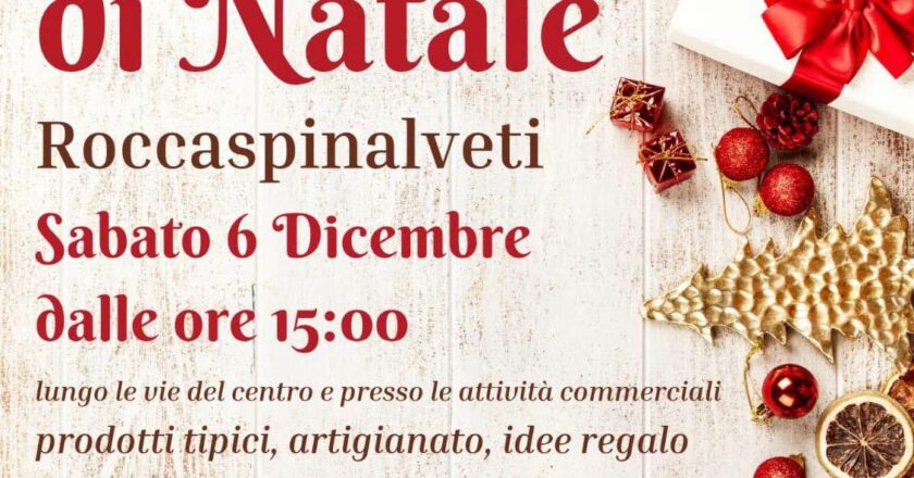 Roccaspinalveti, il 6 dicembre tornano i Mercatini di Natale