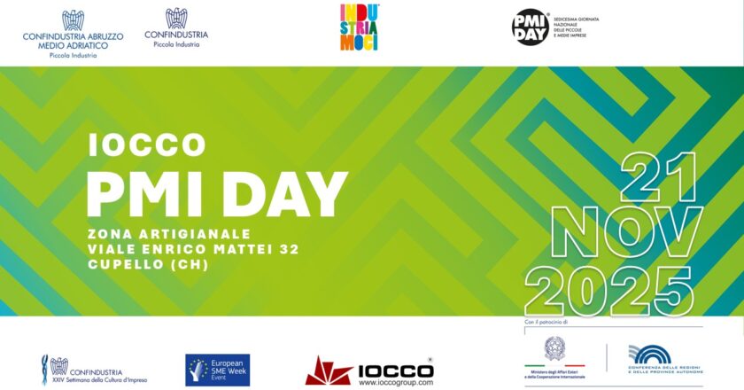 CONFINDUSTRIA PMI DAY 2025: IOCCO apre le porte agli studenti del Polo Liceale “R. Mattioli” e dell’Istituto Palizzi-Mattei