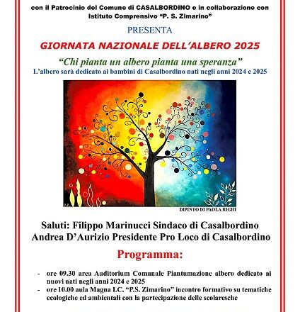 Torna a Casalbordino la “Festa dell’Albero”