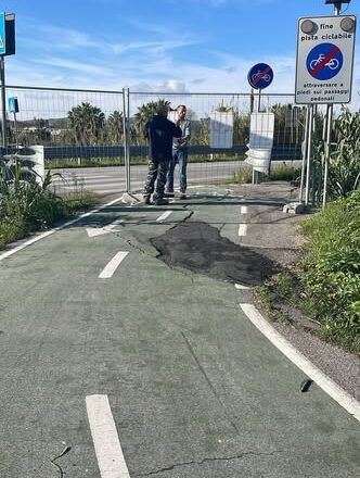 Al via i lavori di riqualificazione della pista ciclabile di San Salvo Marina