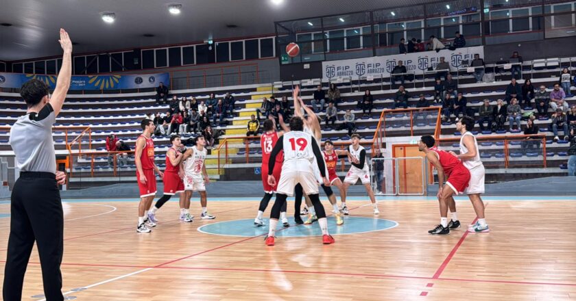 La Vasto Basket cade anche a Pescara, ora è crisi
