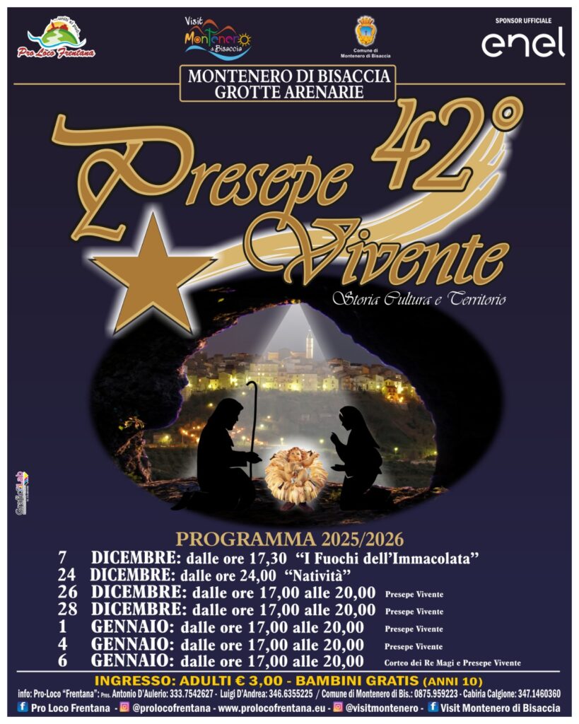 Il Presepe Vivente di Montenero di Bisaccia, “Là dove il tempo si ferma”