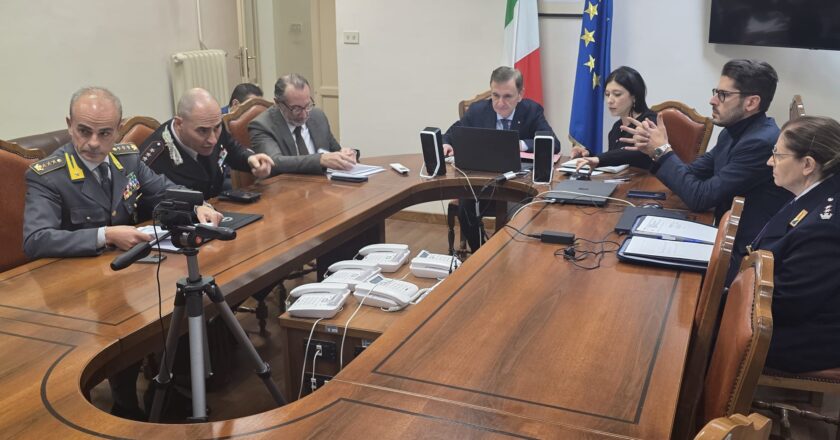 Riunione del Comitato Provinciale per l’Ordine e la Sicurezza Pubblica