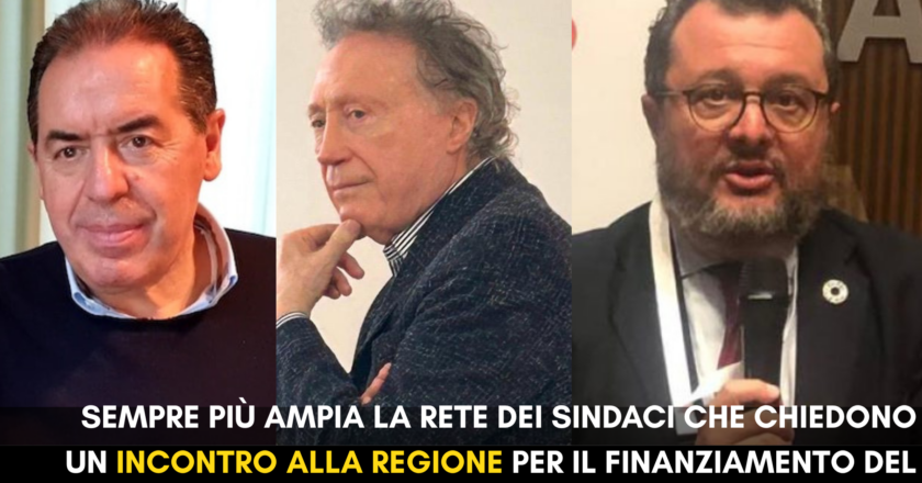 Sempre più ampia la rete dei Sindaci che chiedono un incontro alla Regione per il finanziamento del “Fondo Unico regionale sulla viabilità”