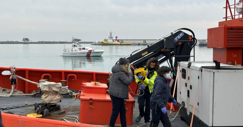 Esercitazione antincendio e di security portuale al porto di Vasto
