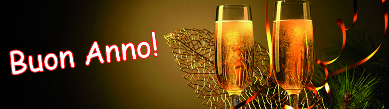 A tutti voi un augurio sincero di Buon Anno