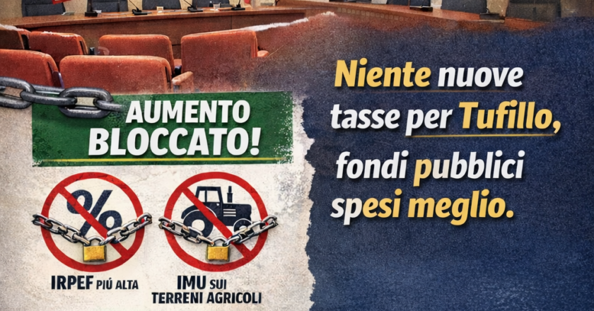 Tufillo: Salta il Consiglio comunale sull’aumento delle tasse