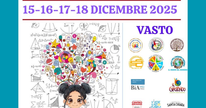 Il Festival della Creatività torna a Vasto: al via la Terza Edizione. Dal 15 al 18 dicembre quattro giorni dedicati a talenti, idee e innovazione