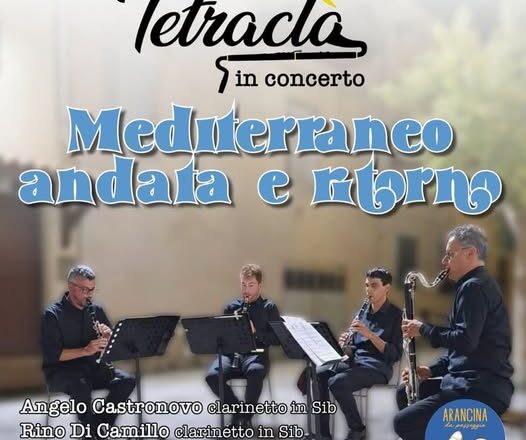 All’Auditorium “Tito Molisani” di Casalbordino il concerto di clarinetti “Mediterraneo andata e ritorno”