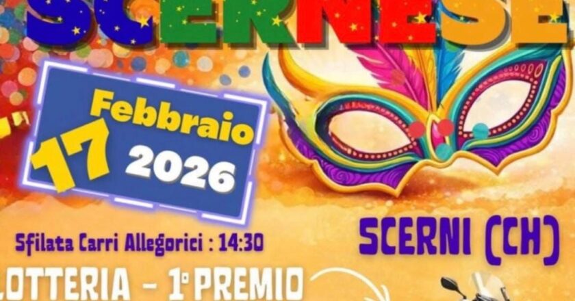 Scerni, a pieno ritmo la macchina organizzativa del Gran carnevale Scernese