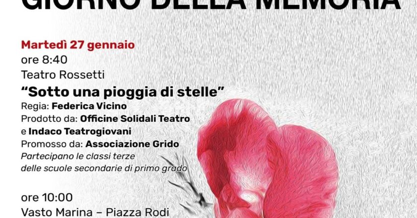 Vasto celebra il giorno della Memoria