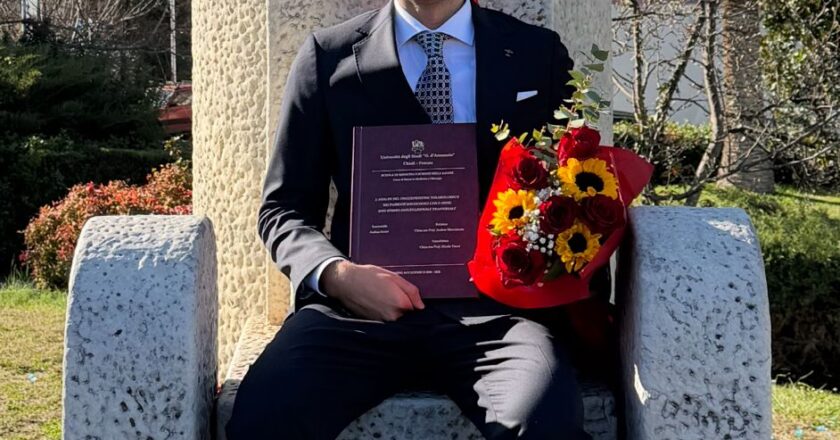 Tanti auguri al neo Dottore Andrea Scotti