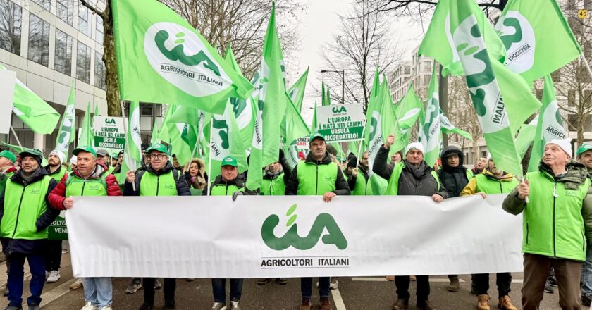 Cia protesta a Strasburgo: a rischio 40mila posti e giro d’affari da 22 mld di zootecnia Made in Italy