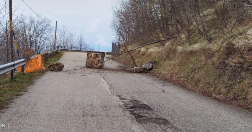 Chiusa temporaneamente la SP212 (ex SS86 Istonia)