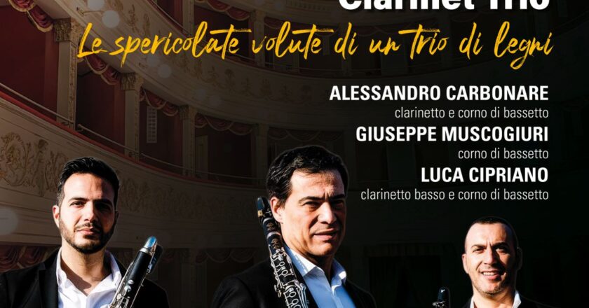 Il 18 gennaio 2026 al Teatro Rossetti il concerto dell’Alessandro Carbonare Trio. Il programma prevede musica classica, jazz e contemporanea