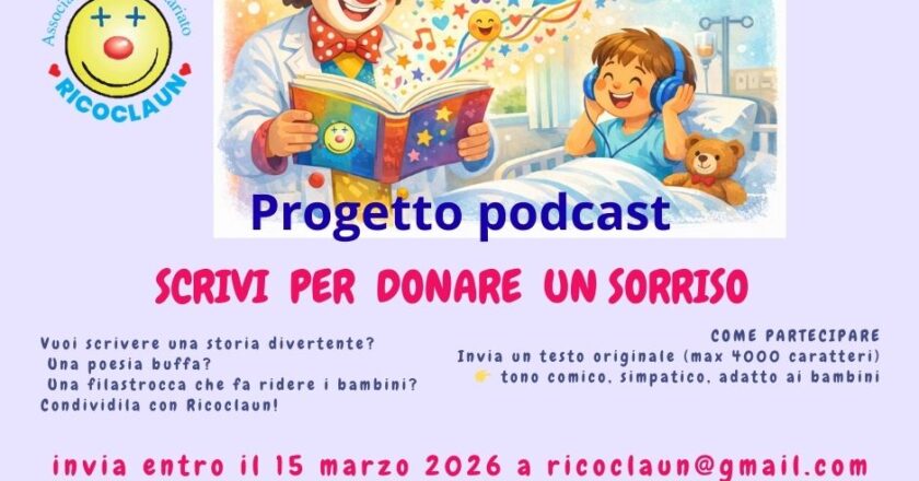Scrivere per far sorridere: nasce il progetto Ricoclaun tra storie e podcast