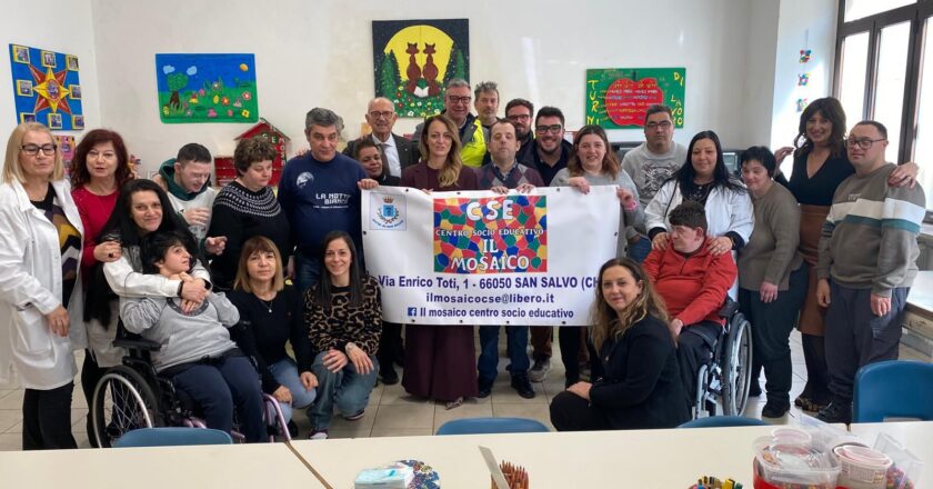 Lions Club San Salvo, doni a favore dei ragazzi del CSE Il mosaico centro socio educativo