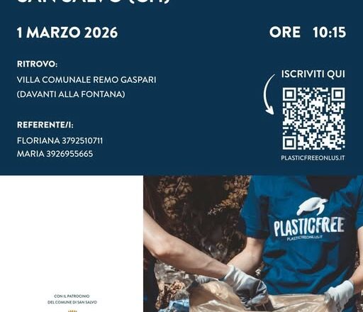 San Salvo, domenica 1° marzo la raccolta mozziconi organizzata da PLASTICFREE