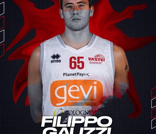 Filippo Gauzzi è un nuovo giocatore della Vasto Basket