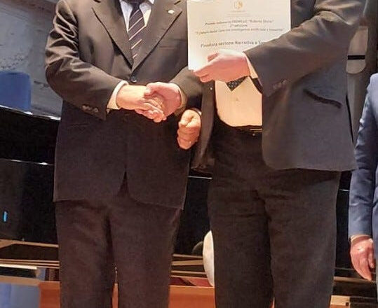 L’intelligenza artificiale e il futuro della cura, l’infettivologo Arturo Di Girolamo premiato a Roma dalla Fnomceo