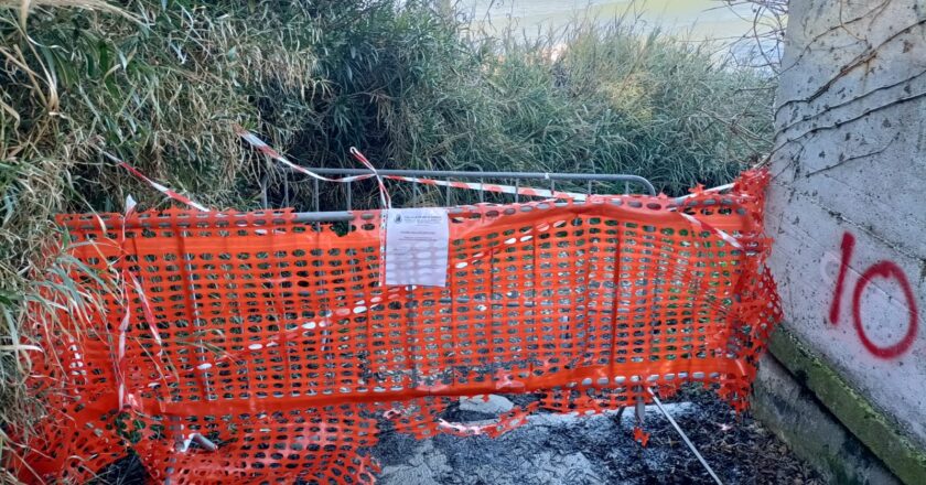 Smottamenti per la mareggiata, il trabocco resta inaccessibile