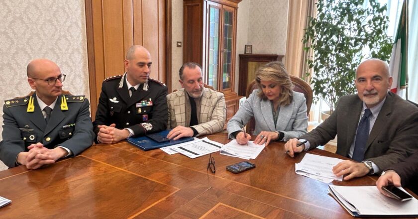 Sottoscritto il Protocollo d’intesa per la prevenzione della criminalità ai danni delle banche e dei clienti