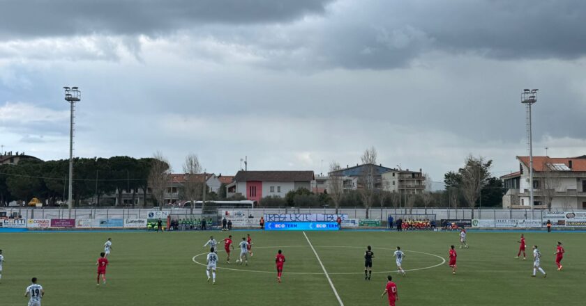 Il San Salvo vince il derby con la Pro Vasto