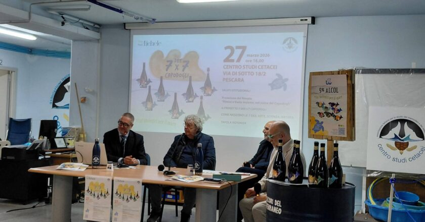 Il Comune di Vasto a Pescara al convegno dedicato alla presentazione del progetto “7 Dee x 7 Capodogli”