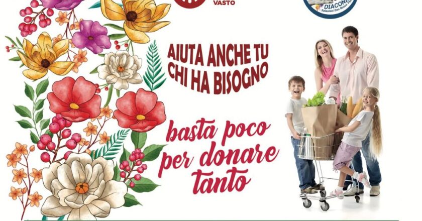 Vasto, sabato la raccolta alimentare