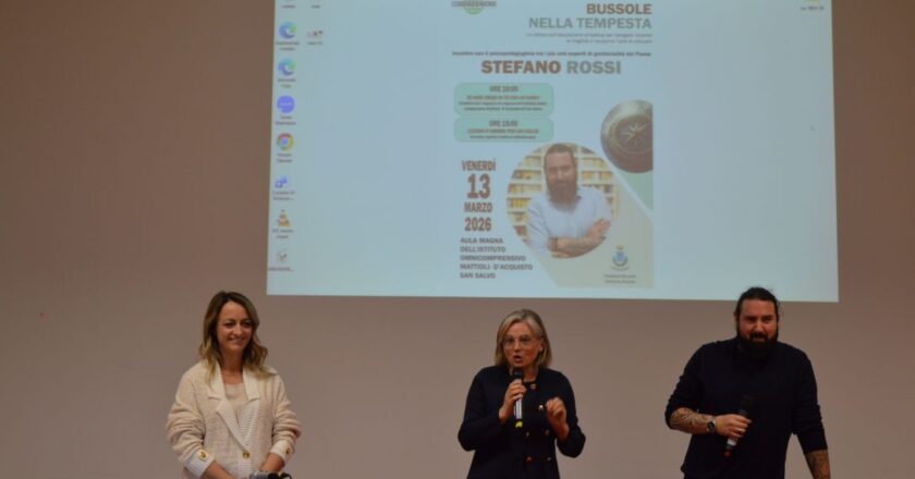 San Salvo, stamattina l’incontro con lo psicopedagogista Stefano Rossi
