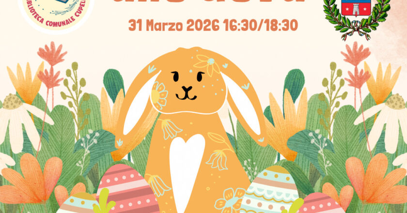 “Caccia alle uova in biblioteca”: martedì un pomeriggio di festa per i più piccoli a Cupello