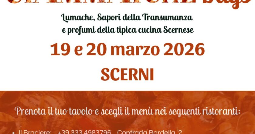 Scerni celebra la tradizione: al via la 3ª edizione dei “Ciammaiche Days”