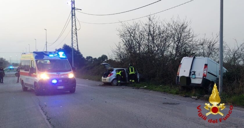 Incidente nella zona industriale di San Salvo: tre feriti