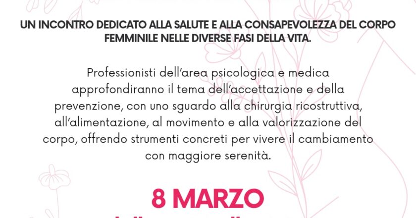 San Salvo, marzo in rosa parte dalla salute