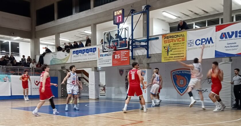 La Vasto Basket cade anche a Porto Recanati