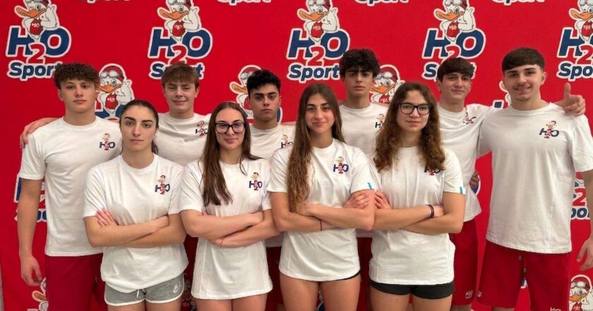 Criteria Nazionali Giovanili, H2O Sport cala il poker di staffette.