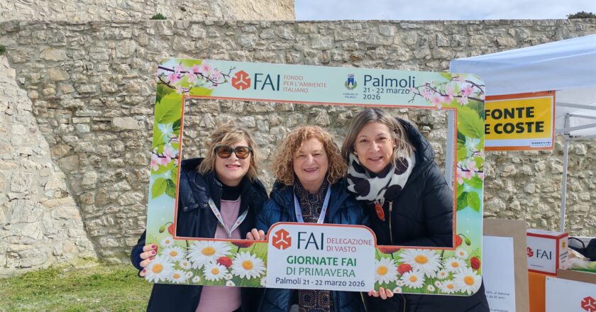 Palmoli da record: oltre 2000 visitatori per le Giornate FAI di Primavera. Il Castello è il secondo sito più visitato tra Abruzzo e Molise