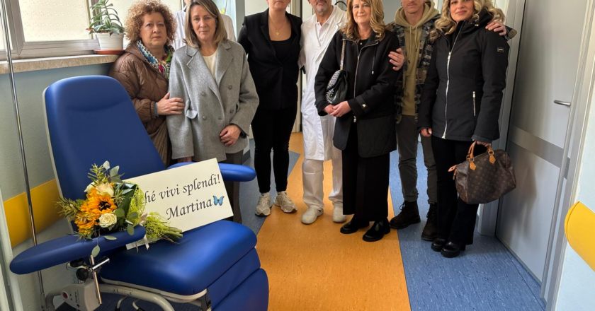 Donazione all’Oncologia di Vasto in ricordo di Martina Talamo