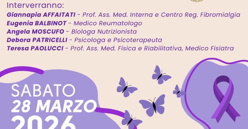 I Lions vastesi promuovono un incontro sulla fibromialgia