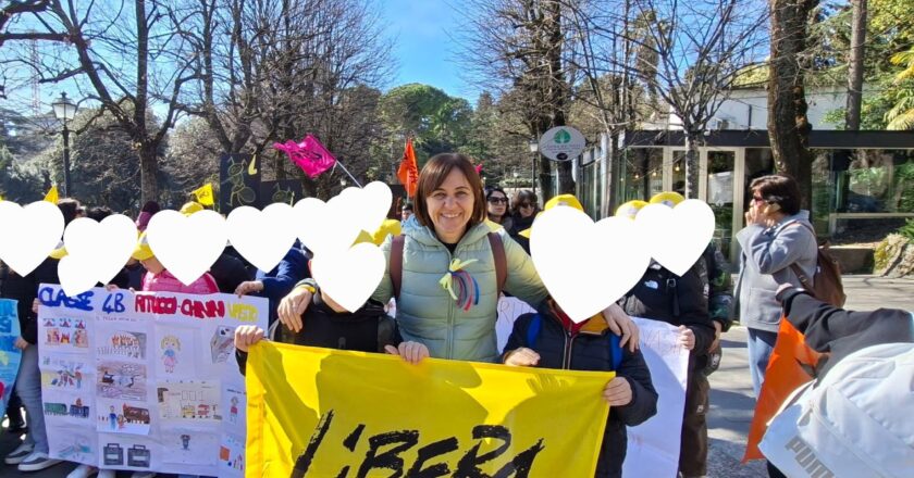 Alcune scuole di Vasto alla manifestazione in ricordo delle vittime delle mafie