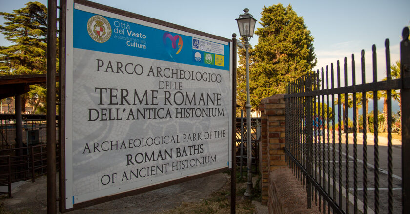 Vasto, l’area archeologica delle Terme Romane si rinnova. Finanziamento ministeriale di 80mila euro