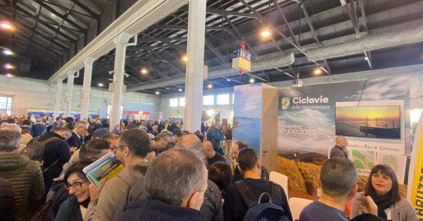 Ciclovie della Transumanza alla Fiera del Cicloturismo a Padova. Spazio condiviso con Rete Ciclabile dei Trabocchi e I percorsi di Ermes