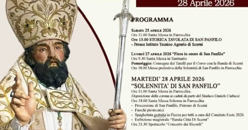 Scerni, pronta la Festa di San Panfilo 2026: al via i festeggiamenti tra tradizione e grande partecipazione